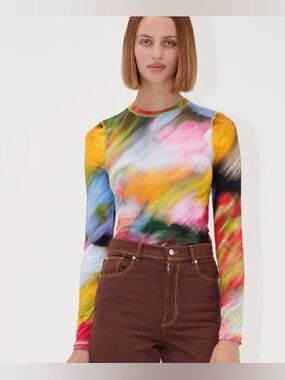 Stone Goya Top, Stocking Jersey Top, XS, Brand New
